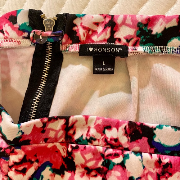 I Love Ronson Rose Skirt Sz L - Picture 11 of 11
